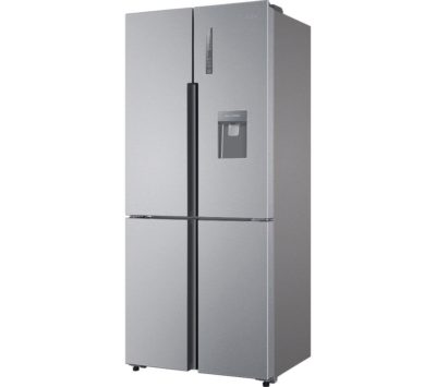 HAIER HTF-452WM7 60/40 Fridge Freezer - Stainless Steel